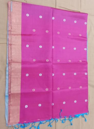 SOFT SILK SAREE WITH BLOUSE